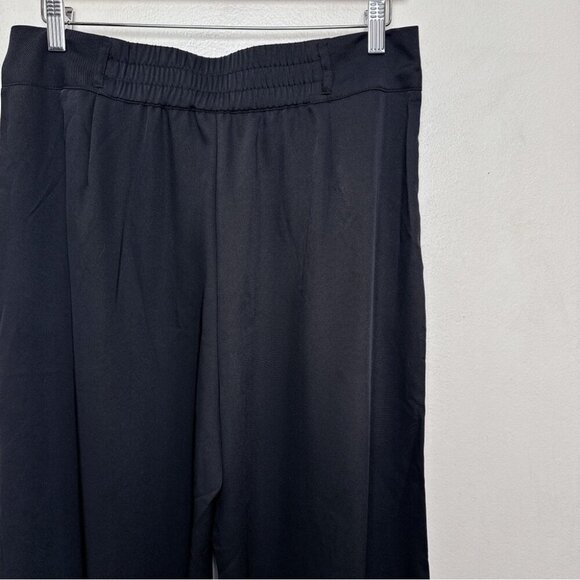 Halara Womens 44 Tapered High Waisted Button Straight Leg Trouser In Black - Picture 12 of 14